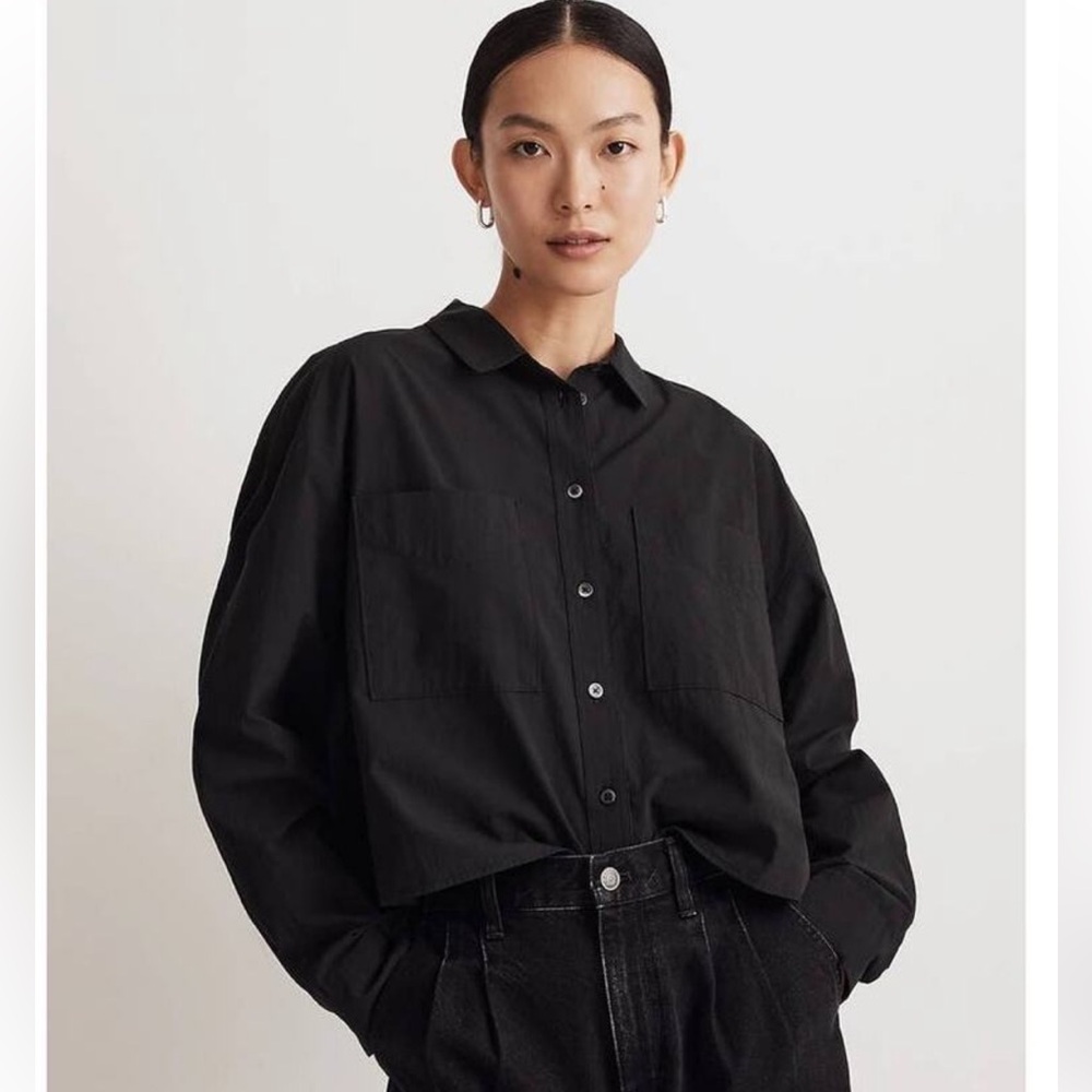 Women’s Relaxed Button-Up Shirt, Madewell Oversized